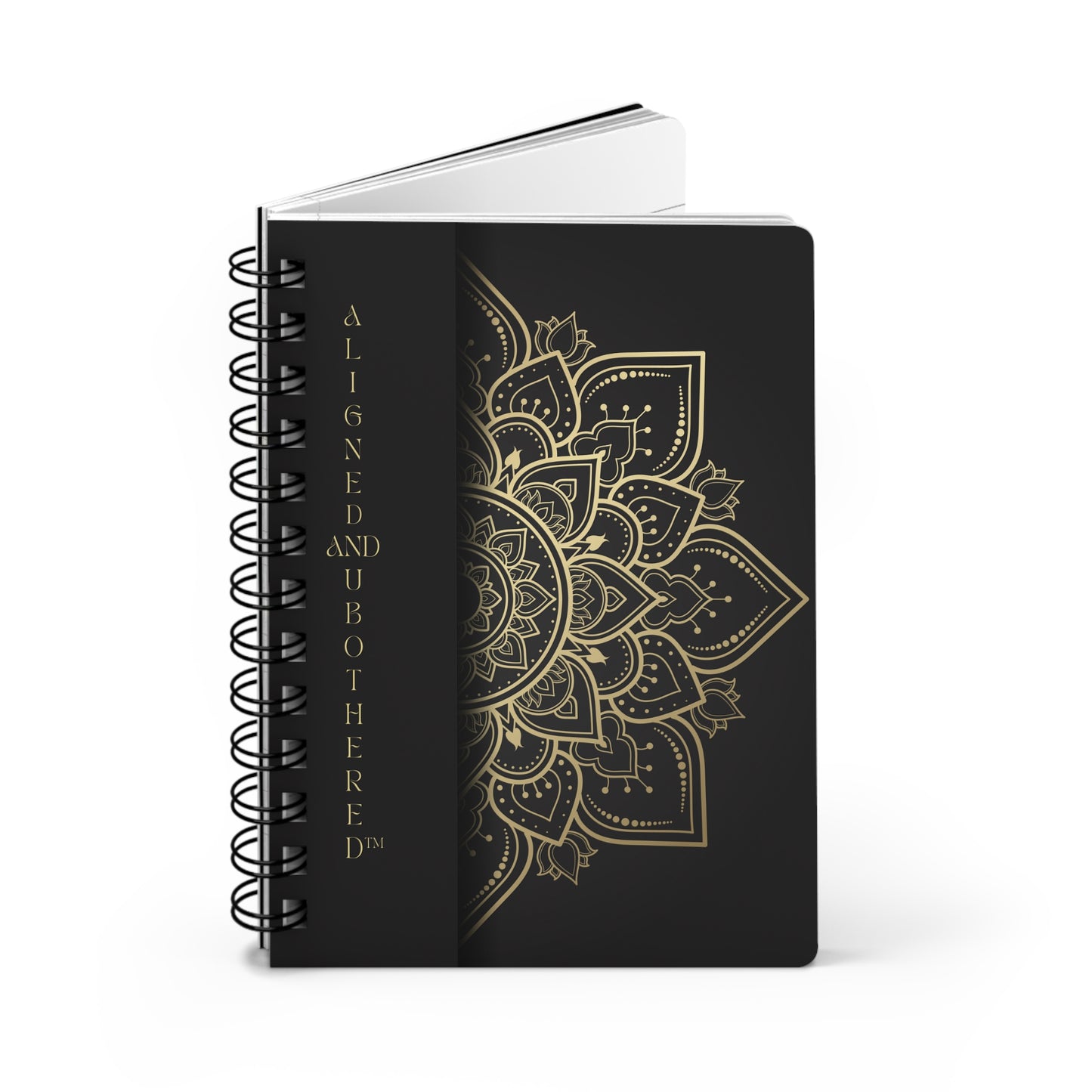 Aligned and Unbothered™ Spiral Bound Journal